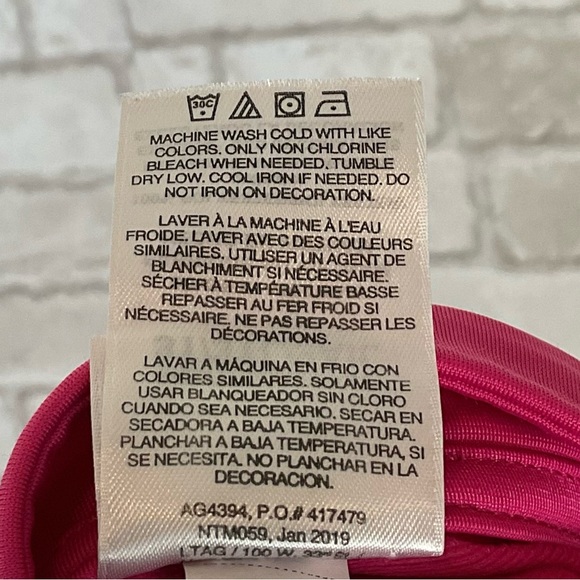 Adidas Kids Hot Pink & Black Track Jacket Size 3T - Picture 11 of 11